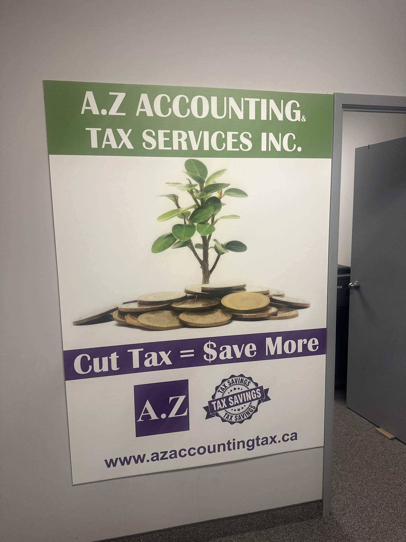 A . Z Accounting & Tax Services Inc. - photo by Kian Hosseini via Google