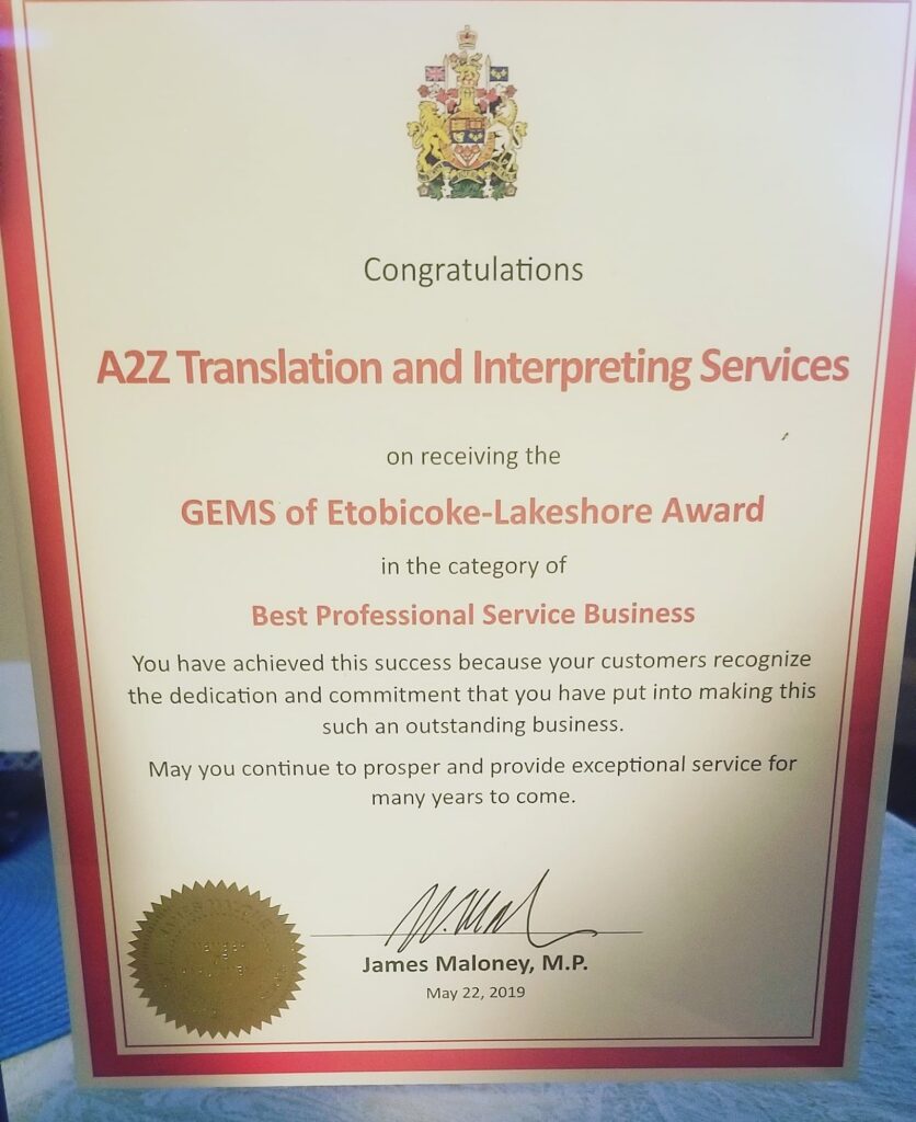 A2Z Translation and Interpreting Services - photo by A2Z Translation and Interpreting Services via Google
