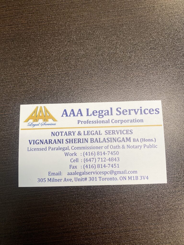 AAA LEGAL SERVICES - photo by Stephy Kurian via Google