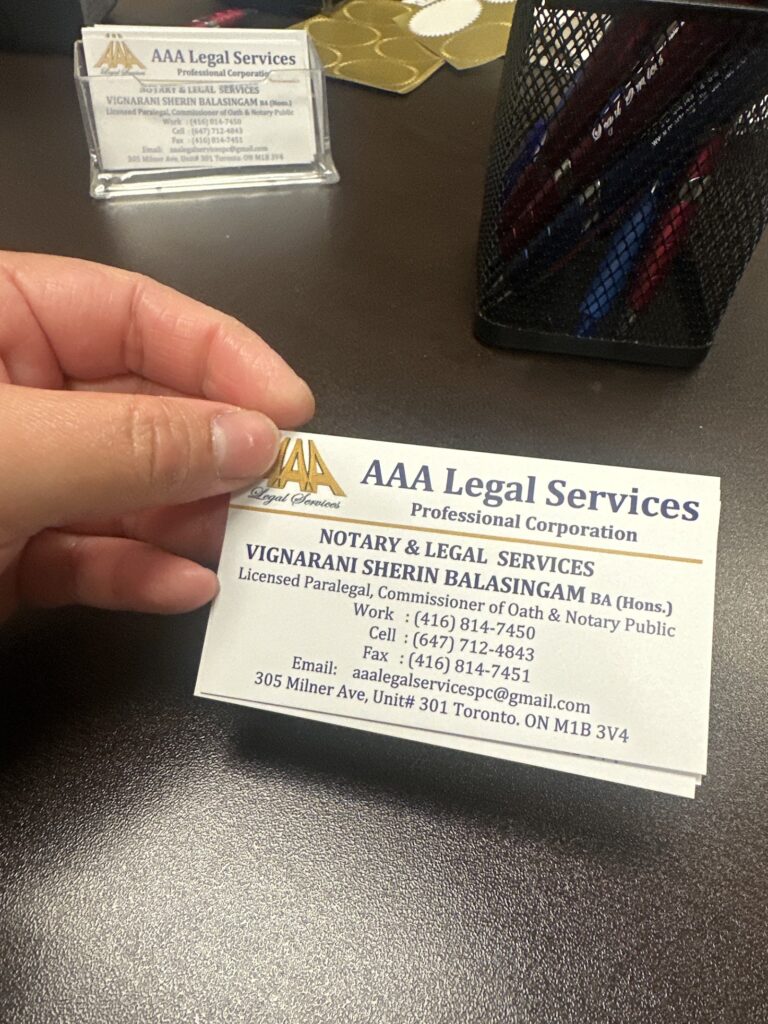 AAA LEGAL SERVICES - photo by Ansh via Google