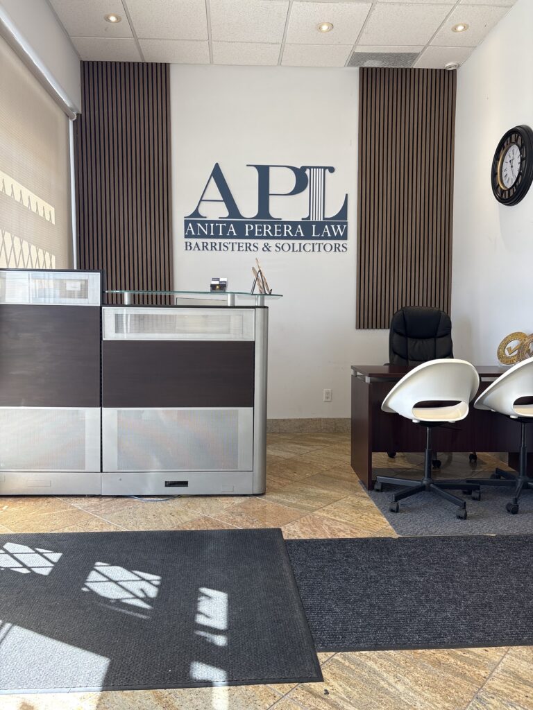 Anita Perera Law Professional Corp. Lawyers & Notary Public - photo by Viji Senathy via Google