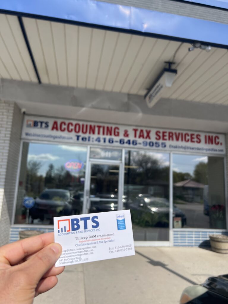 BTS Accounting & Tax Services ( Toronto) - photo by Tony Paul via Google