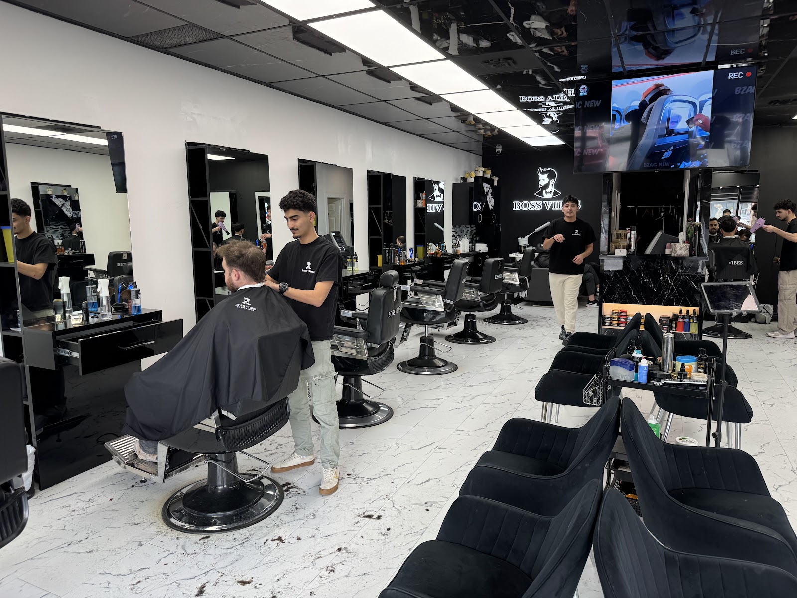 Boss Vibes Barbershop - photo by Zibi Brozyna via Google