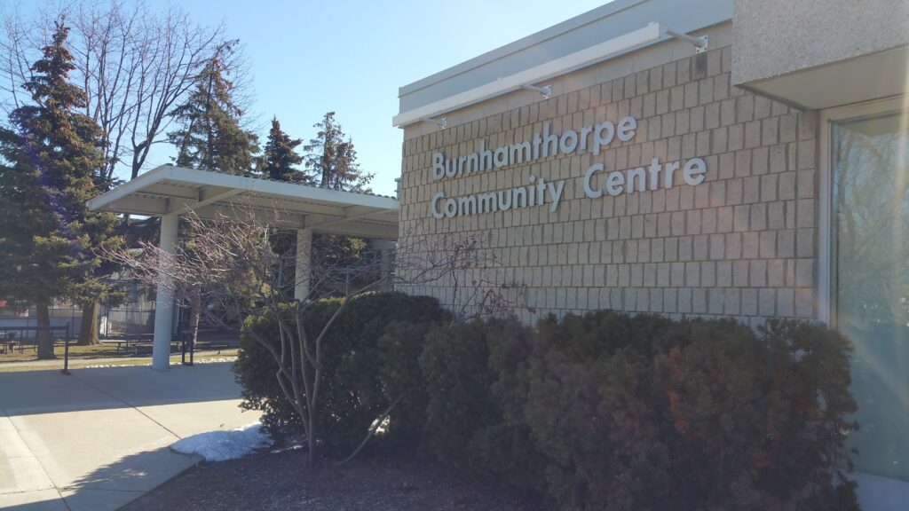 Burnhamthorpe Community Centre - photo by Wajahat Shaikh via Google