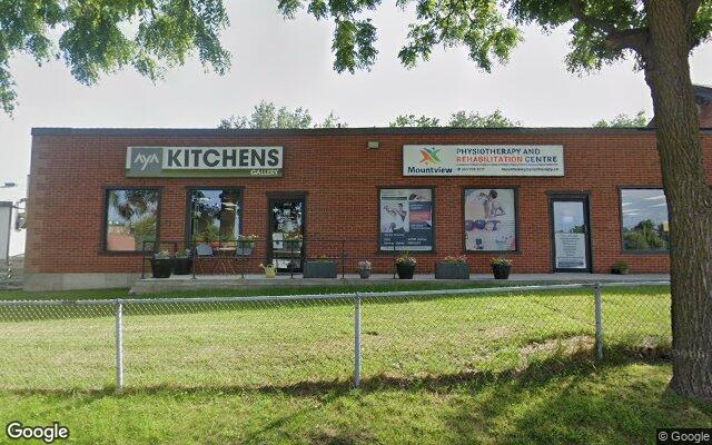 Street view of the address of Caledon Accounting