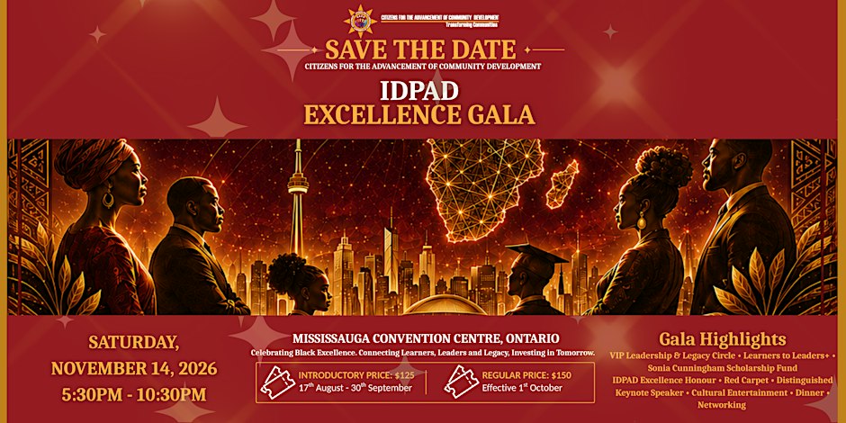 Citizens for the Advancement of Community Development - image via Eventbrite