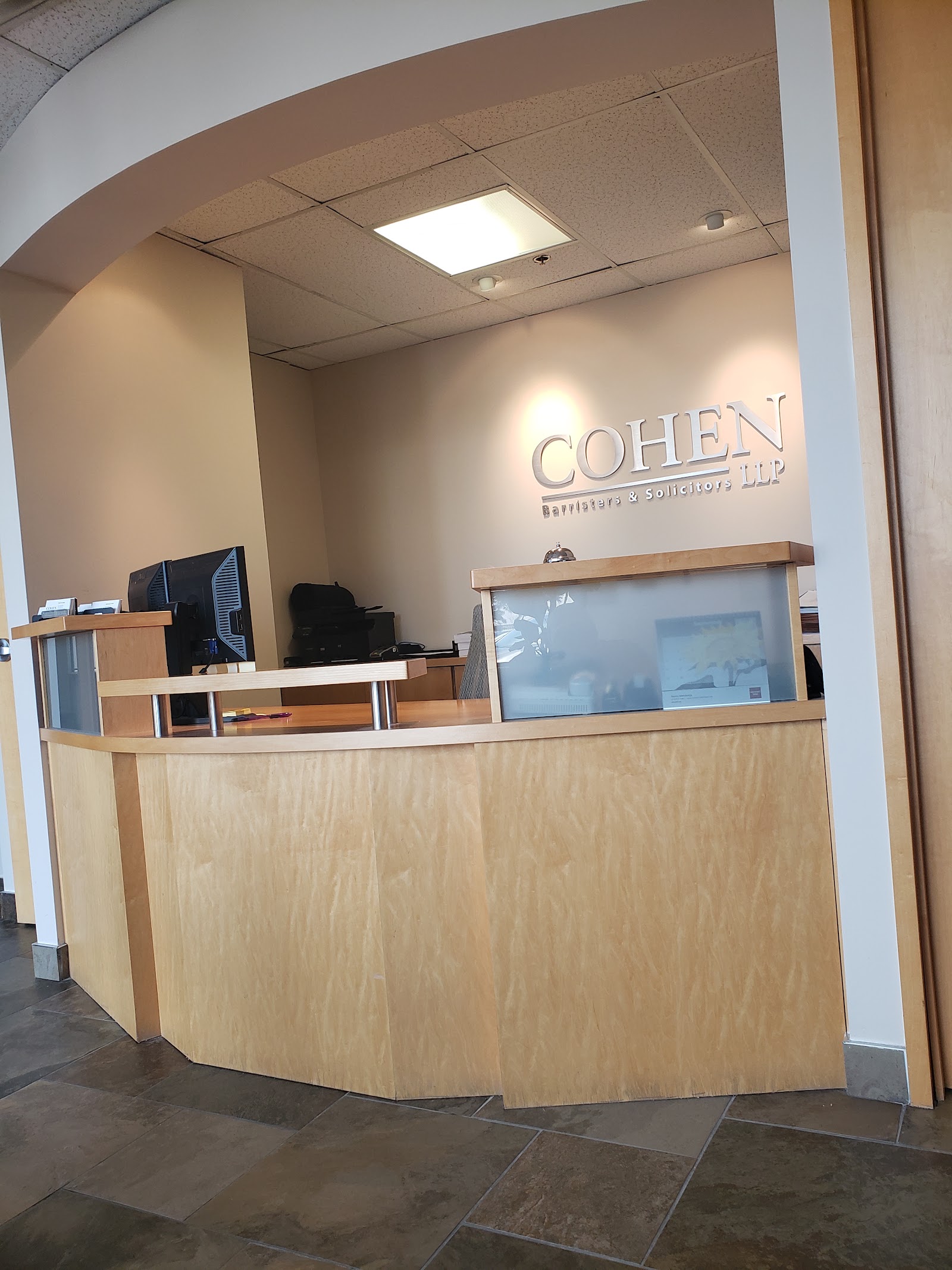 Cohen LLP, Barristers & Solicitors - photo by Allen Chung via Google