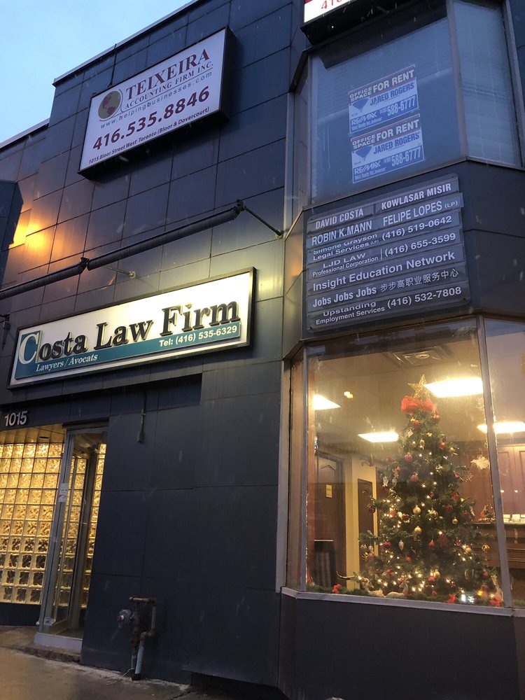 Costa Law Firm - photo by Costa Law Firm - Criminal Defence lawyers In Newmarket via Google