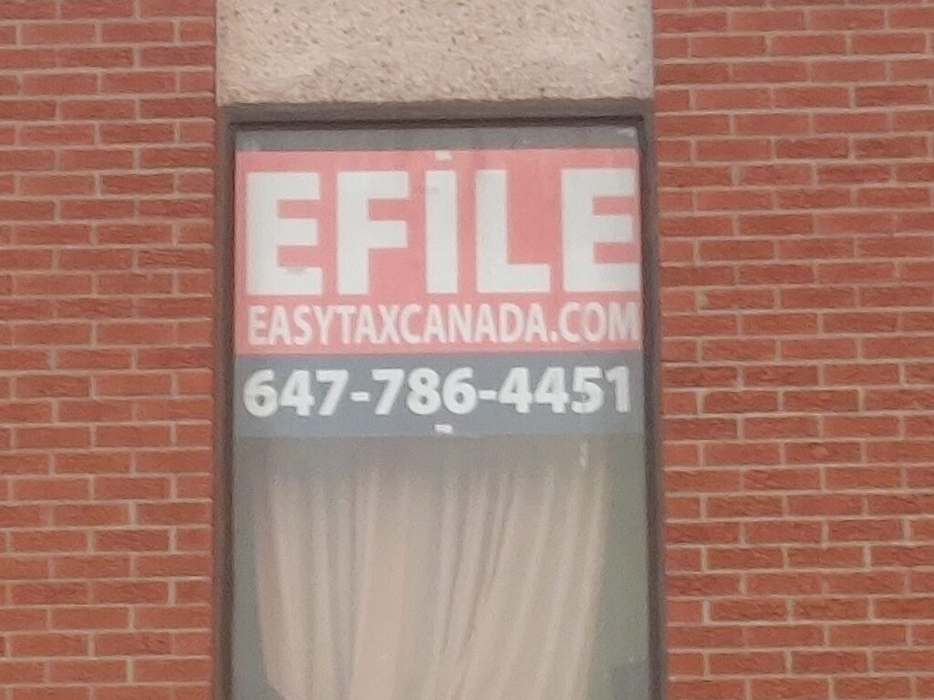 Easy Tax Canada I Accountant in Mississauga - photo by Amir Khawaja via Google