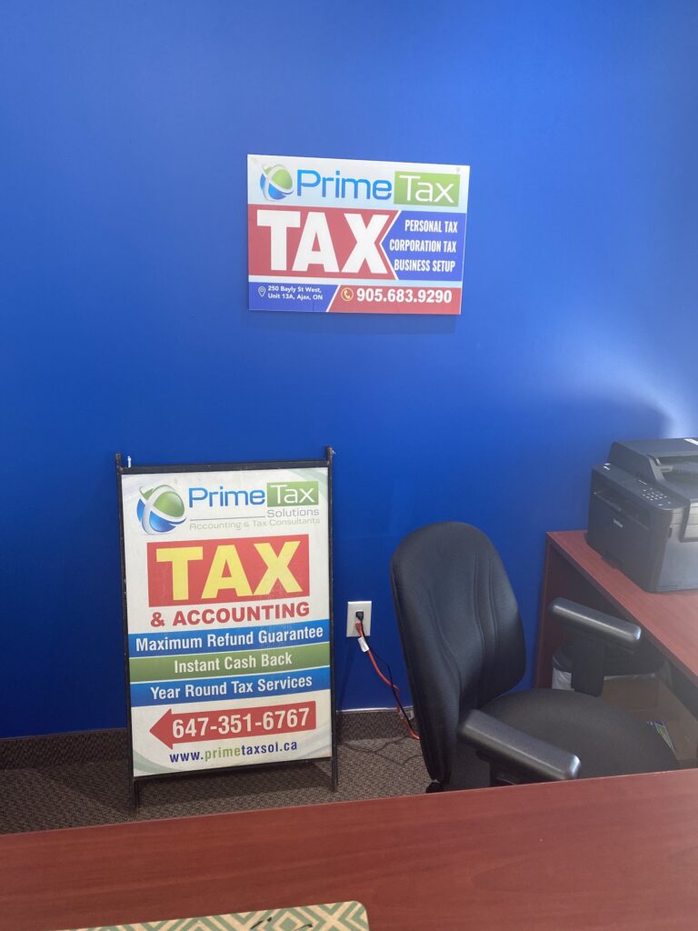 Prime Tax Solutions Ajax - photo by Angel MUA via Google