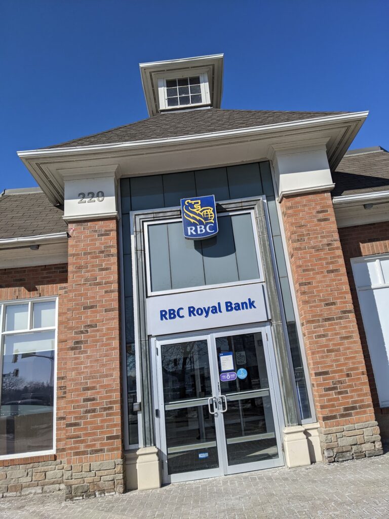 RBC Royal Bank - Port Credit - photo by Android Dave via Google