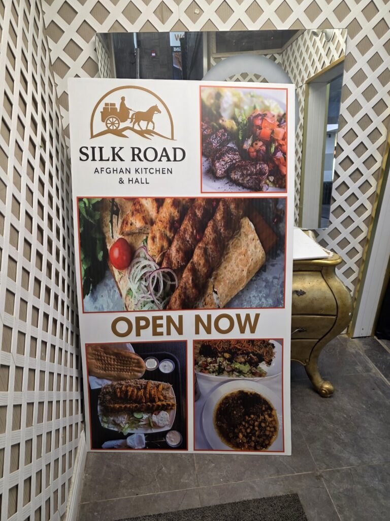 Silk Road Afghan Kitchen - photo by Nooruddin Khaja via Google