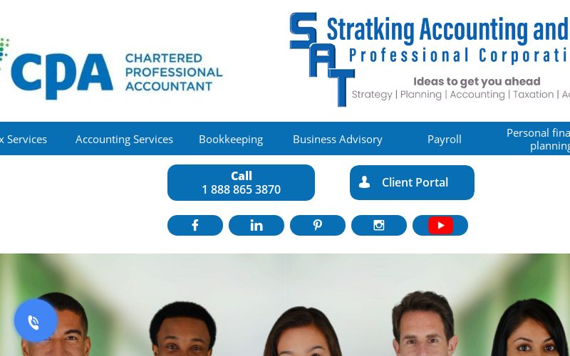 Stratking Accounting and Tax Professional Corporation – Chartered Professional Accountants in Richmond Hill, Ontario - image from www.stratkingaccountingandtax.com