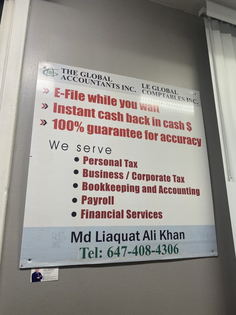 The Global Accountants Inc. | Md Liaquat Ali Khan | - photo by Daily Tadka via Google